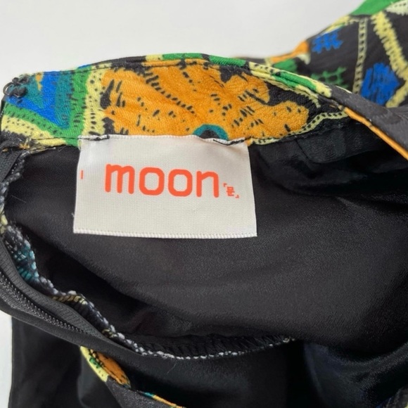 Floral Print Black Multicolor Sleeveless Mini Dress - Picture 5 of 5